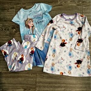 Frozen Themed Pajamas